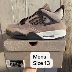 Air Jordan 4 Taupe Haze Mens Size 13