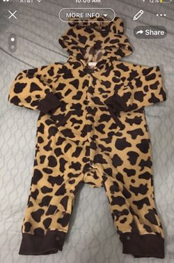 Leopard costume for baby