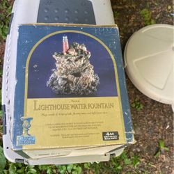 Lighthouse Water Fountain Musical 