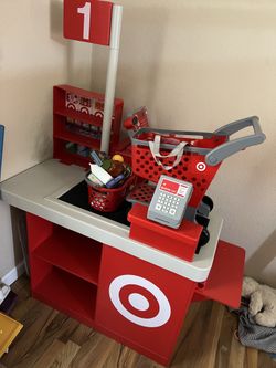 Target checkout stand w/ accessories