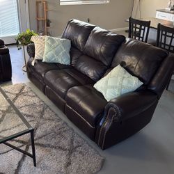 Large Leather Couch