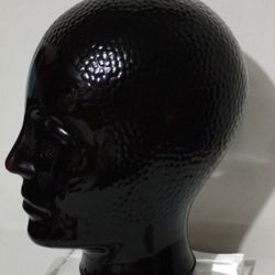 VTG LUXURY HOME DECOR ART - GLASS SCULPTURE 10"×7"