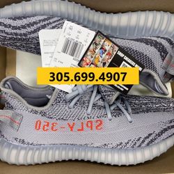 ADIDAS BOOST 350 V2 BELUGA 2.0 GRAY RED NEW SNEAKERS SHOES SIZE 7 8 8.5 9 9.5 10 11 12 A5