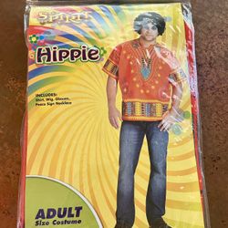Adult Hippie Costume 