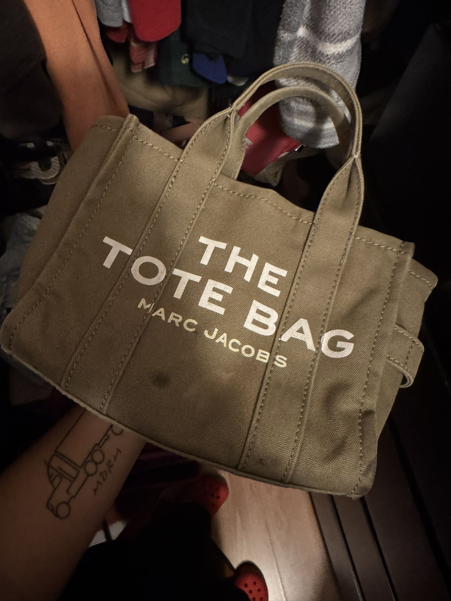Marc Jacobs Canvas The Tote Bag