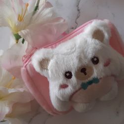 Bear Mini Keychain Wallet