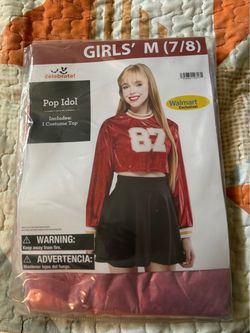 Girls' Pop Idol Costume Top Size 7/8