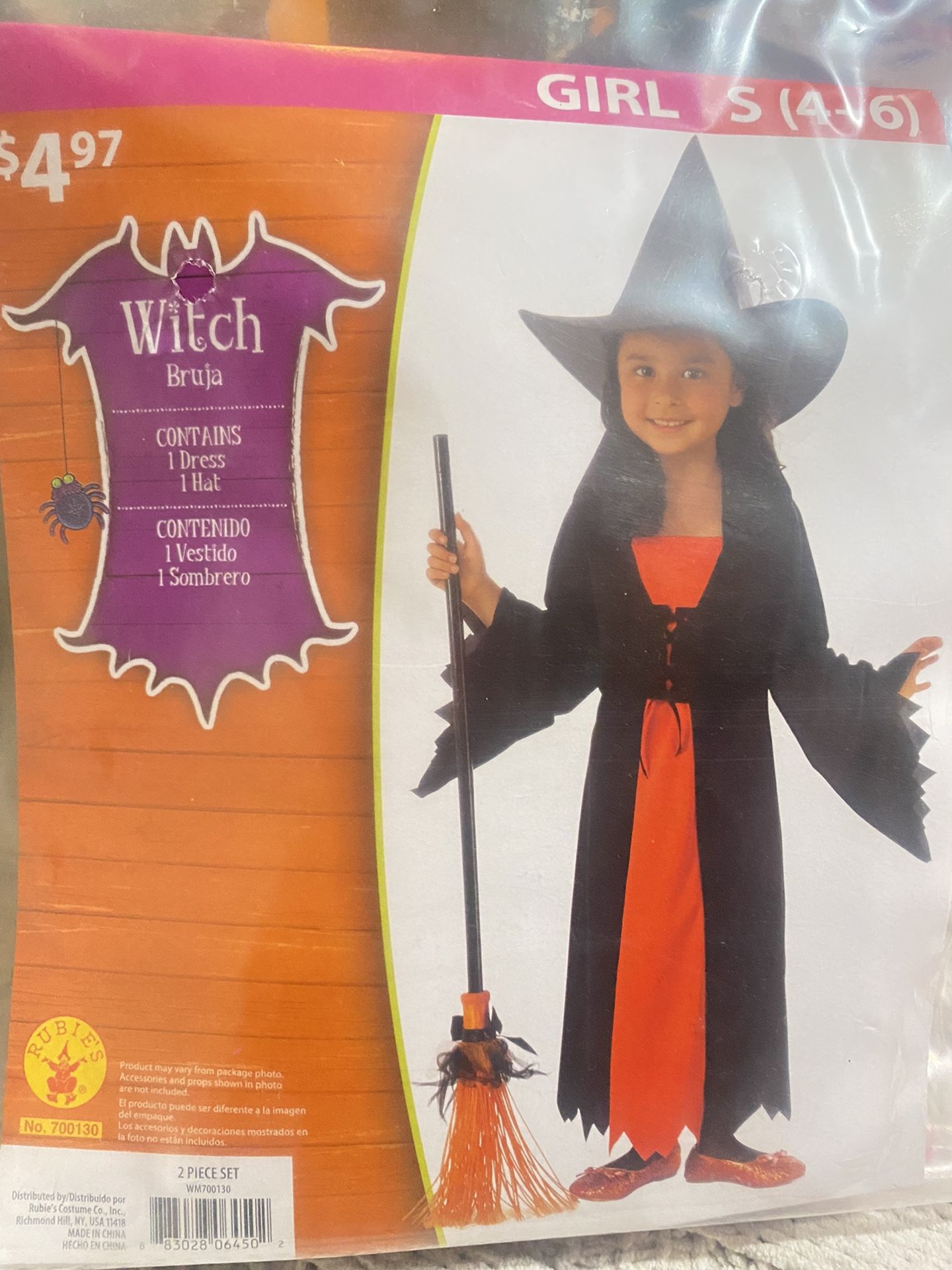 Witch Toddler Costume 