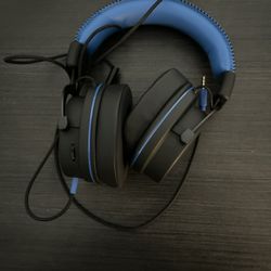 Sades Mpower Blue Wired Gaming Headset
