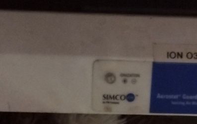 Simco-ION Aerostat Guardian overhead ionizing blower,
