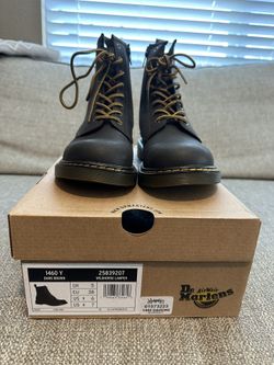 Dr. Martens Youth 1460 Wildhorse Leather Boots 