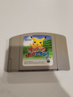 Pikachu Genki Dechu (Hey You Pikachu) Nintendo 64 N64 Japanese 