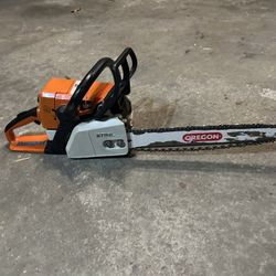 Stihl Chain Saw 16” Blade Runs Great . No Trades 