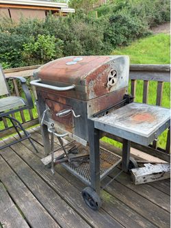 Charcoal grill!