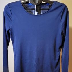 Charter Club Navy Blue Long Sleeve - Size M (0312)