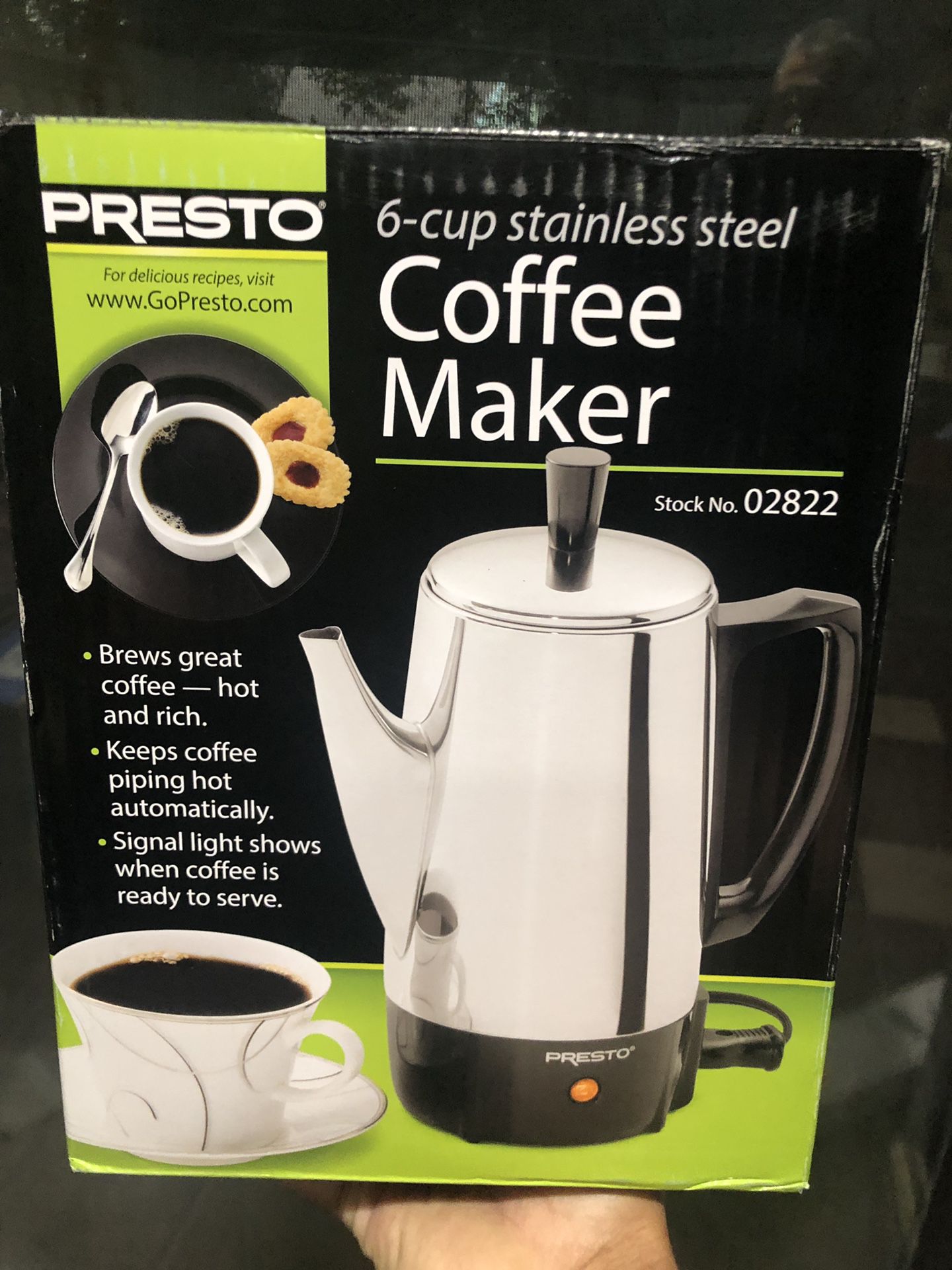 Brand new never used 6 cup coffee ☕️ percolator