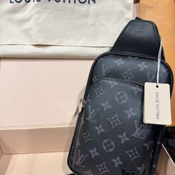 Louis Vuitton Ave Slingbag PM –BRAND NEW Monogram Eclipse
