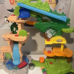 Fisher Price Share And Care Safari Little People 