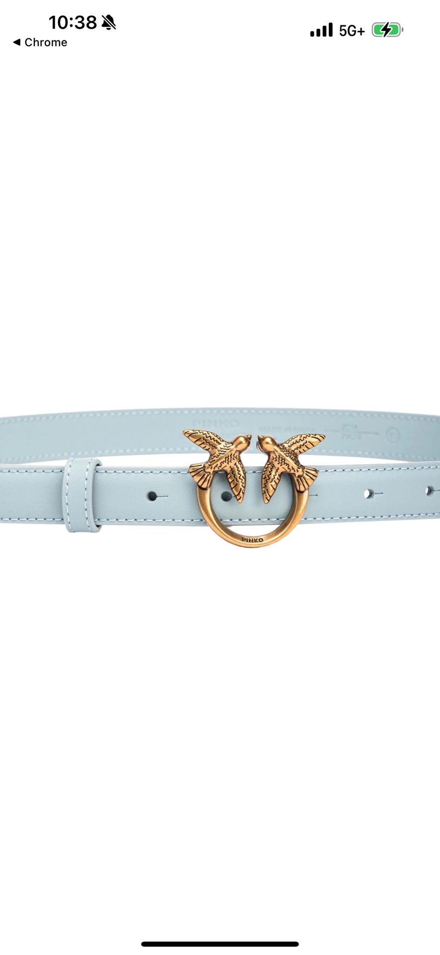 Pinko Belt Size S H2 Never Worn