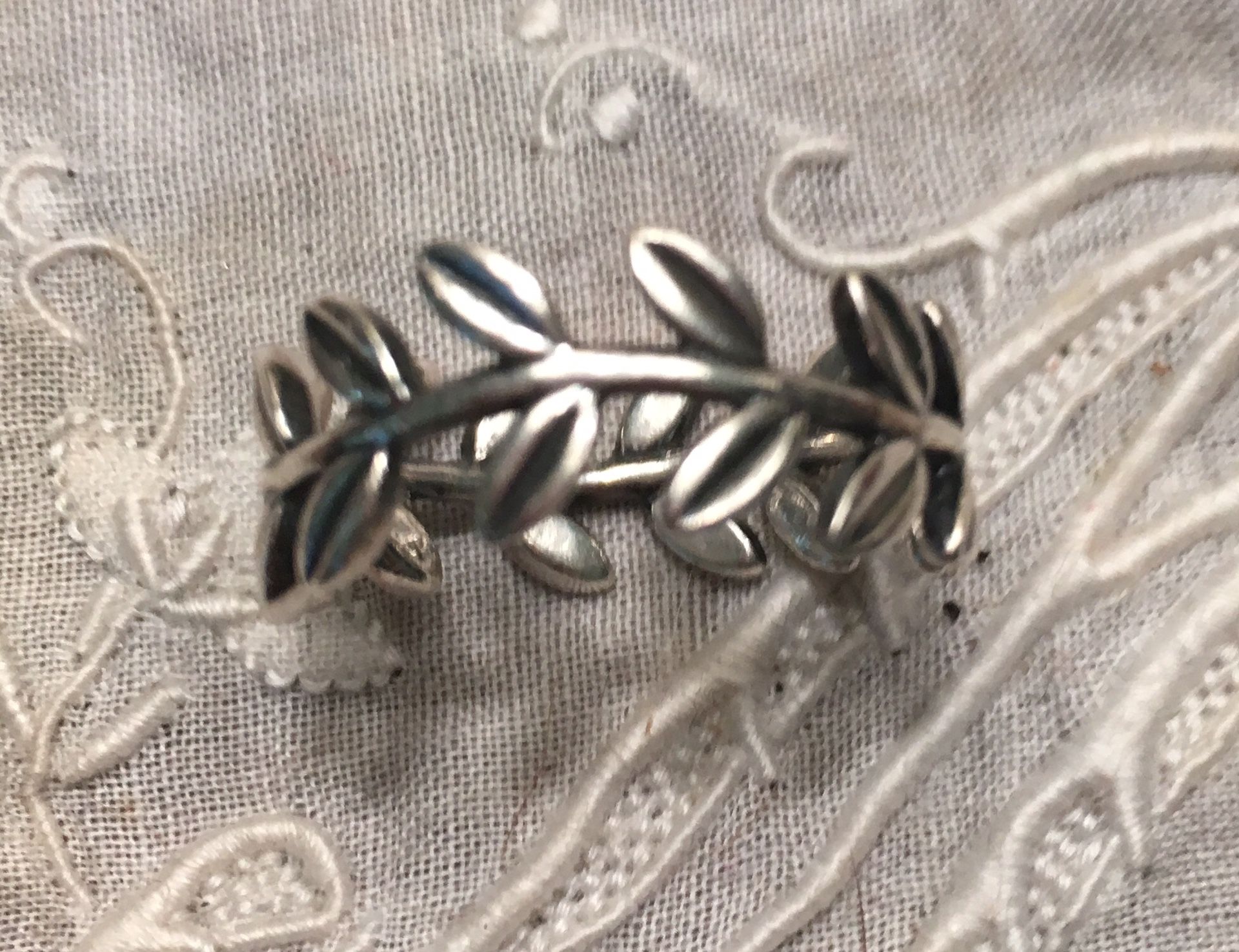 Pandora sterling silver ladies ring size 9