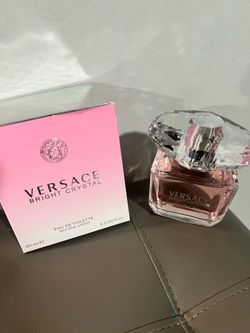 Versace Bright Crystal Eau de Toilette 3.0 oz / 90ml – Women's Perfume With Box