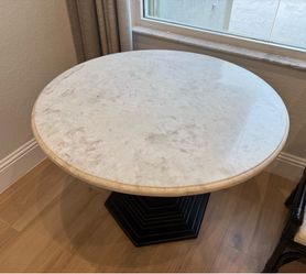 Marble table 42”