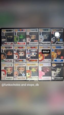 Complete inventory of Funko Pops