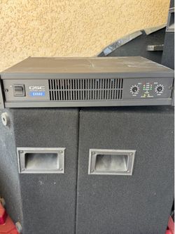 QSC CX502. Two channel amplifier