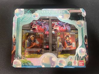 One Piece Card Game Illustration Box Rayleigh/Shakuyaku and kid killer bix
