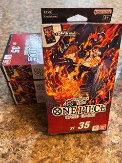 One Piece Starter Deck ST 35 Red / Black Sabo - New Sealed