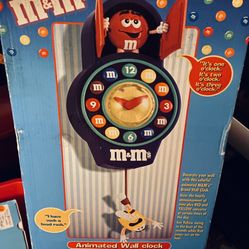 Vintage M & M’s Wall Clock