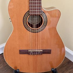 La Patrie Concert CW QI Classical Acoustic/Electric Guitar