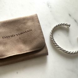 David Yurman cable cuff bracelet