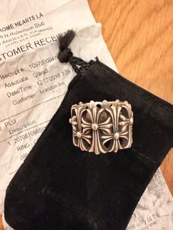 Chrome hearts Cemetery ring size 9.5