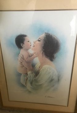 Mother and baby picture