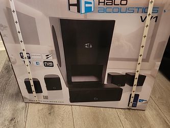 NEW Halo Acoustics W1 1500W 6-Piece Surround Sound System – Sealed