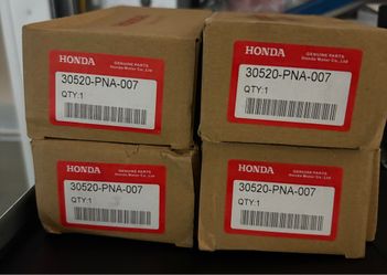 GENUINE HONDA x4 Ignition Coils For 2002-2011 Honda 2.0L I4 2.4L, 30520-PNA-007