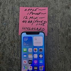 Apple Iphone 12 Mini UNLOCKED 64GB