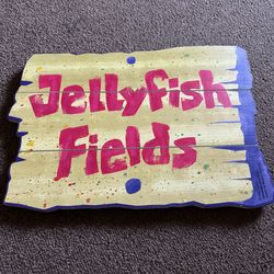 SpongeBob SquarePants - “Jellyfish Fields” Sign