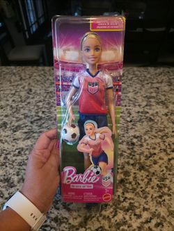Barbie USA Soccer Player Doll