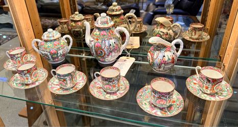 Famille Rose Tea Set Pottery - 50% OFF OFFER!!!