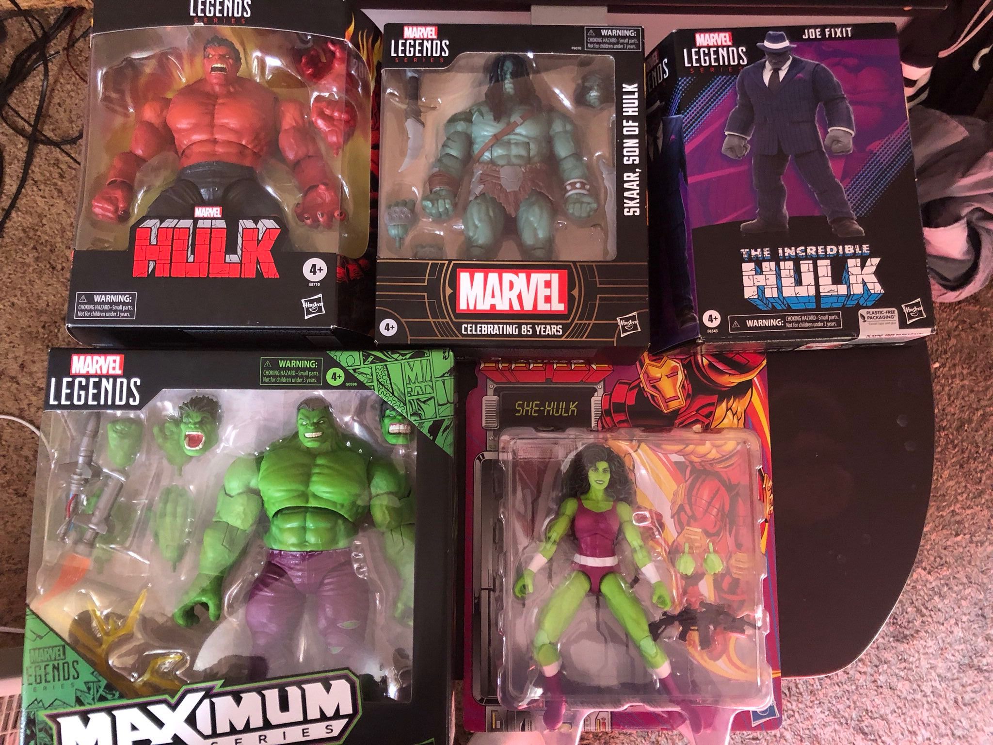 Marvel Legends Hulk Lot