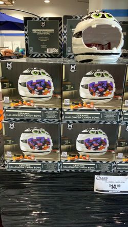 Member's Mark Ceramic Halloween Candy Bowl $15