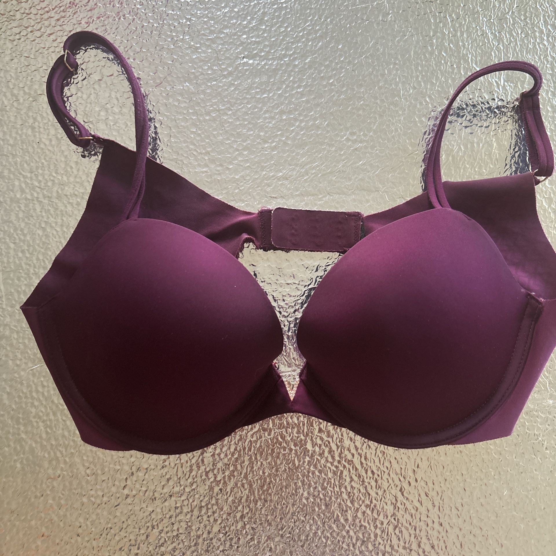 Used Purple Victorias Secret Push Up Padded Bra