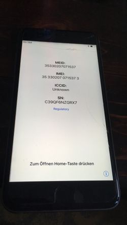 iPhone 6s Plus Unlocked AT&T