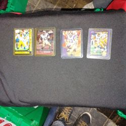 Kurt Warner Error Rookie Card & 3 Other Beggining Career Cards