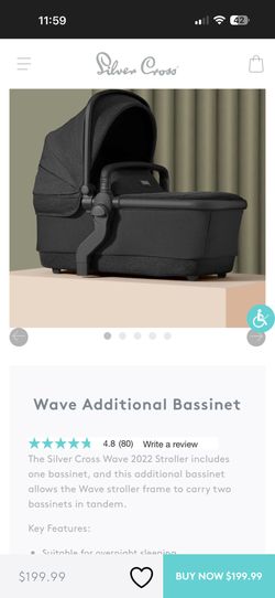 Silver Cross Bassinet