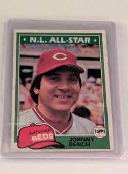 Topps Johnny Bench NL All-Star Baseball Card