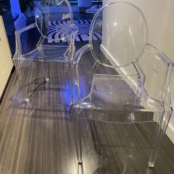 Acrylic “Ghost Chairs”
