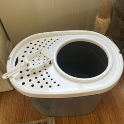Top Entry Litter Box And Scoop